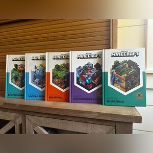 Minecraft Hardcover Guide Book Set